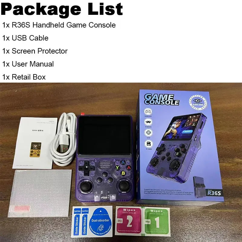 Console Portable Retro Boy R36S